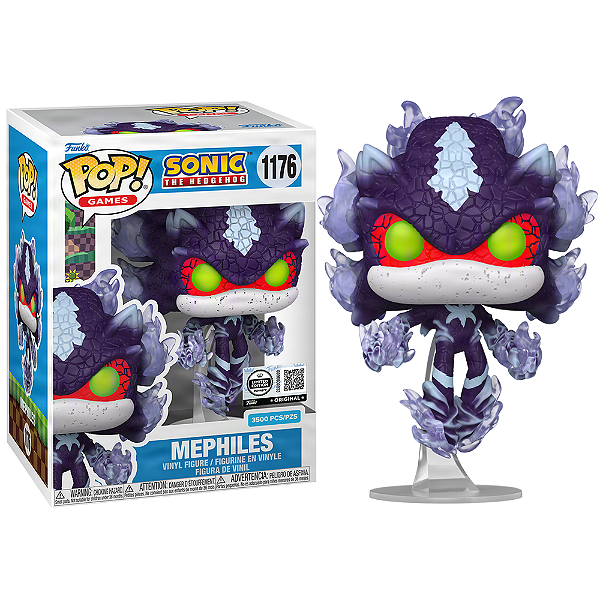 Funko Pop! Games Sonic The Hedgehog Mephiles 1176 Exclusivo 3500 Pcs