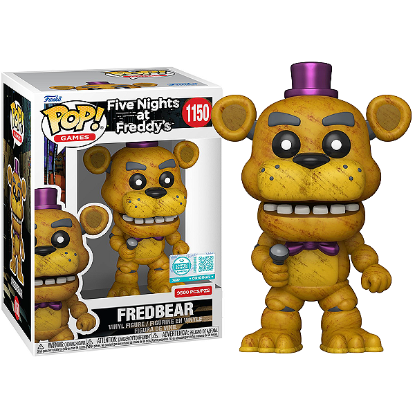 Funko Pop! Games Five Nights At Freddys Fredbear 1150 Exclusivo 9500Pcs