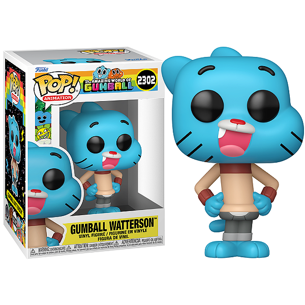 Funko Pop! Animation O Incrível Mundo De Gumball Gumball Watterson 2302