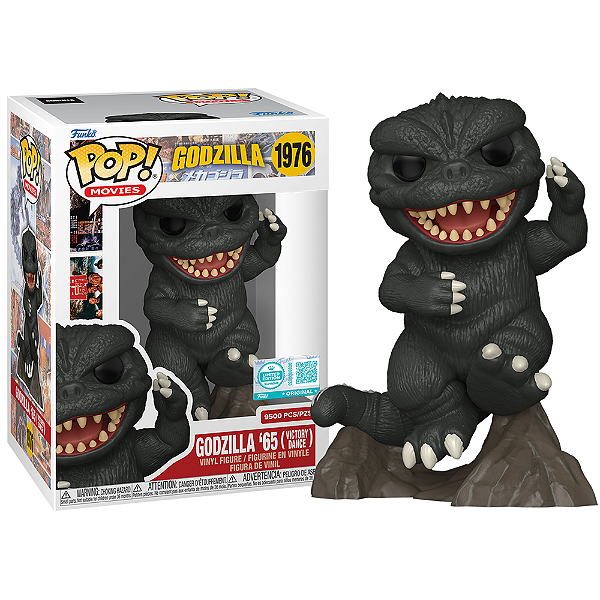 Funko Pop! Filme Godzilla '65 Victory Dance 1976 Exclusivo 9500 Pcs