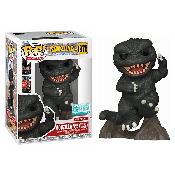 Funko Pop! Filme Godzilla '65 Victory Dance 1976 Exclusivo 9500 Pcs