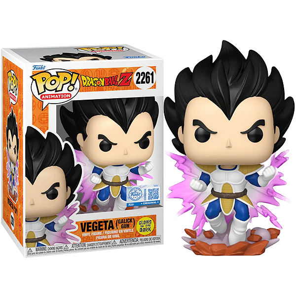 Funko Pop! Animation Dragon Ball Galick Gun Vegeta 2261 Exclusivo Glow