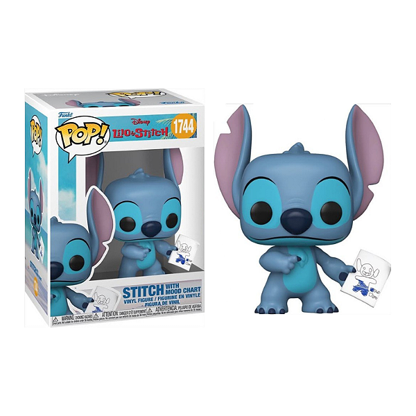 Funko Pop! Disney Lilo & Stitch With Mood Chart 1744