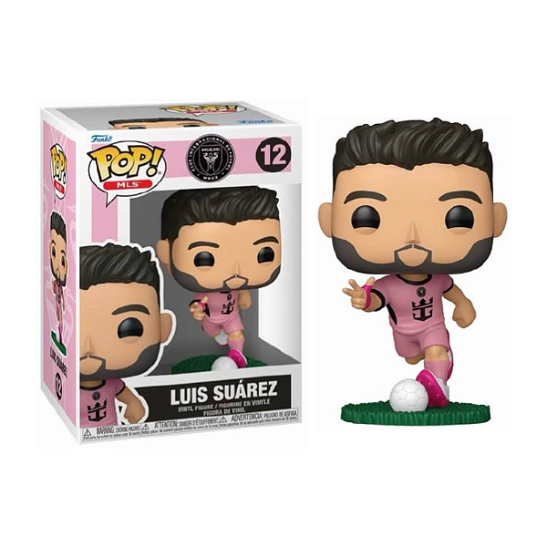 Funko Pop! Football / Futebol MLS Luis Suárez 12