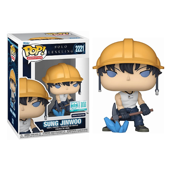 Funko Pop! Animation Solo Leveling Sung Jinwoo 2221 Exclusivo 9500 Pcs