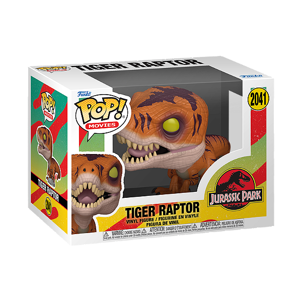 Funko Pop! Filme Jurassic Park Tiger Raptor 2041