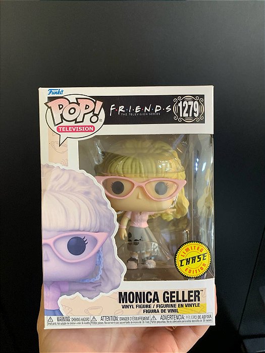 Funko Pop! Television Friends Monica Geller 1279 Exclusivo Chase * CAIXA DESBOTADA