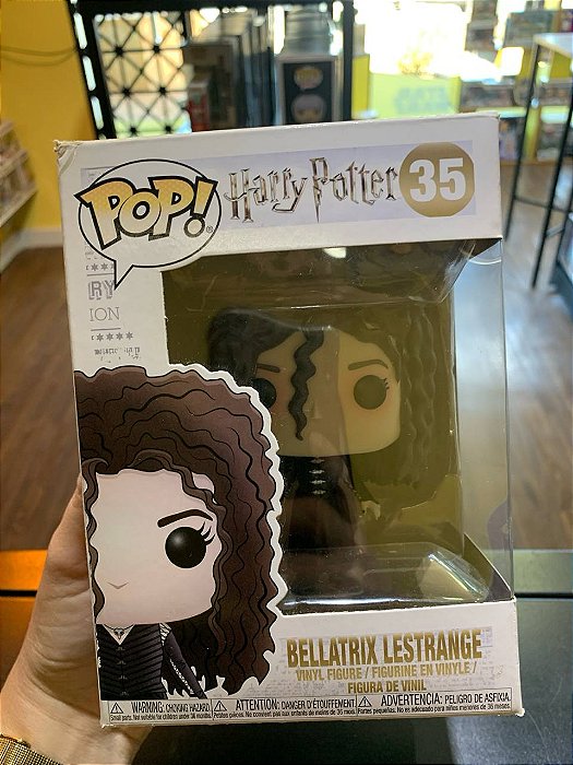Funko Pop! Filme Harry Potter Bellatrix Lestrange 35 * CAIXA COM DETALHES