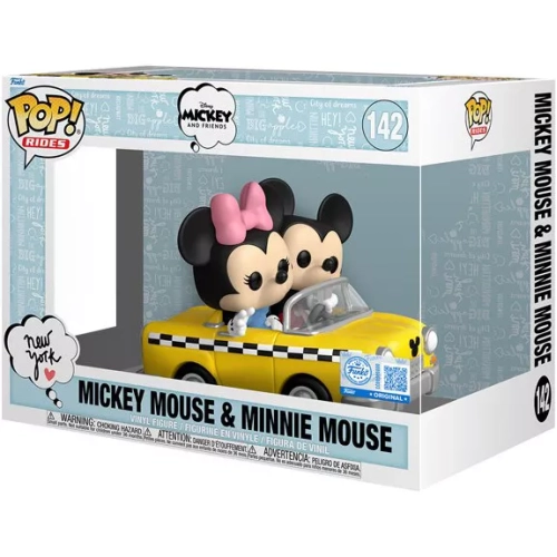 Funko Pop! Rides Disney Mickey Mouse And Minnie Mouse 142 Exclusivo