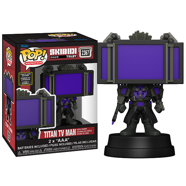 Funko Pop! Animation Skibidi Toilet Titan Tv Man 2367