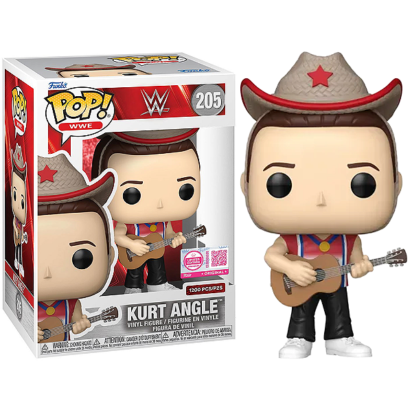Funko Pop! WWE Kurt Angle 205 Exclusivo 1200 Pcs