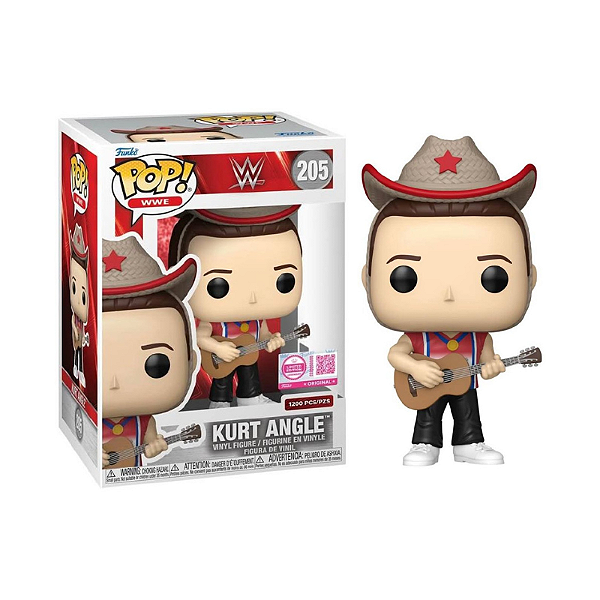 Funko Pop! WWE Kurt Angle 205 Exclusivo 1200 Pcs