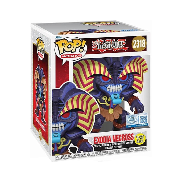 Funko Pop! Animation Yu-Gi-Oh Exodia Necross 2318 Exclusivo Glow