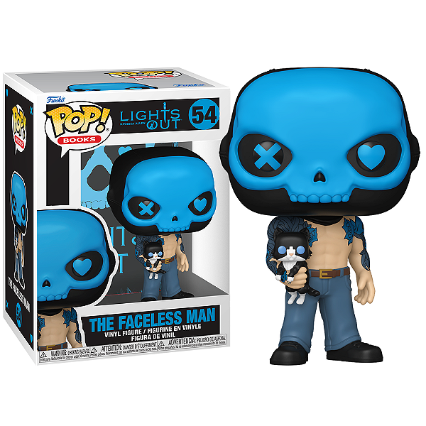 Funko Pop! Books Lights Out The Faceless Man 54