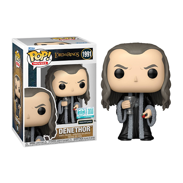 Funko Pop! Filme O Senhor Dos Anéis Denethor 1991 Exclusivo 9500 Pcs