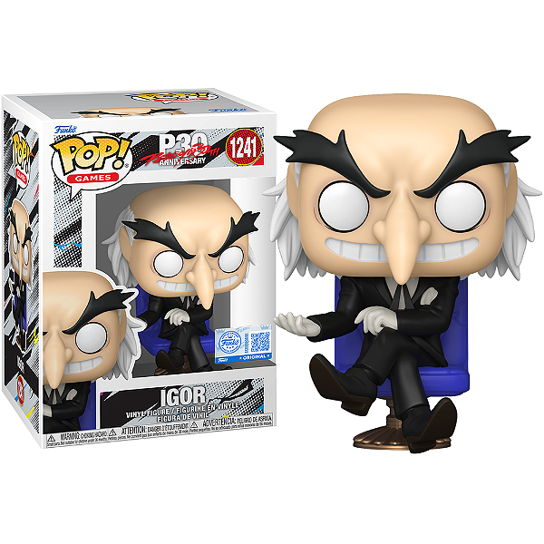 Funko Pop! Games Persona Igor 1241 Exclusivo
