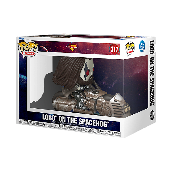 Funko Pop! Dc Comics Rides Supergirl Lobo On The Spacehog 317