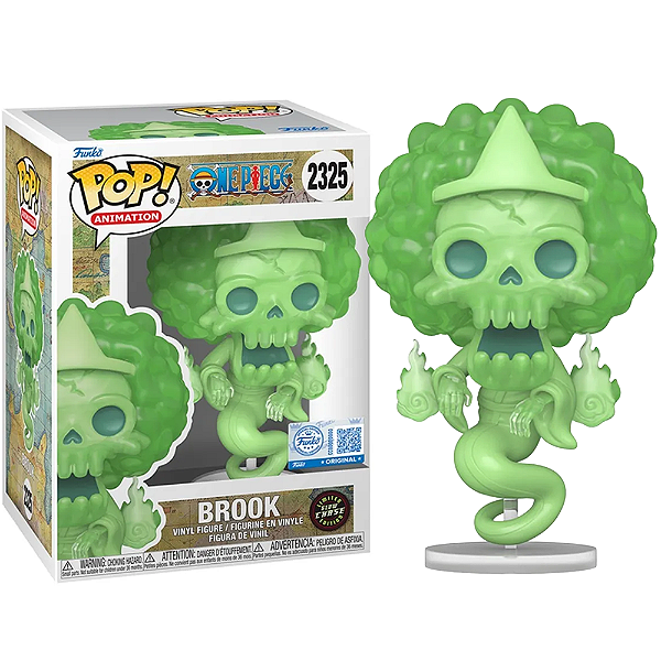 Funko Pop! Animation One Piece Brook 2325 Exclusivo Glow Chase
