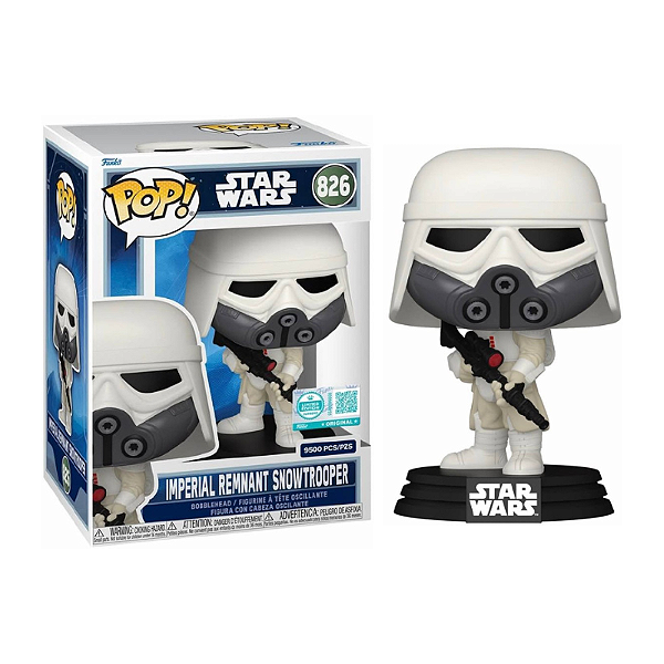 Funko Pop! Star Wars Imperial Remnant Snowtrooper 826 Exclusivo 9500 Pcs