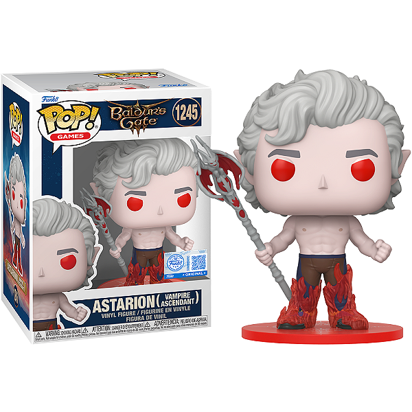Funko Pop! Games Baldurs Gate Astarion Vampire Ascendant 1245 Exclusivo