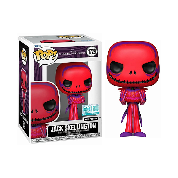 Funko Pop! Disney O Estranho Mundo De Jack Skellington 1729 Exclusivo 9500 Pcs