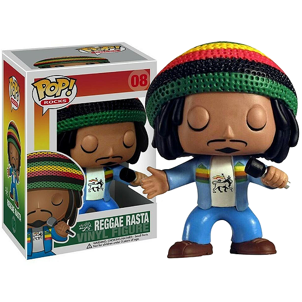 Funko Pop! Rocks Bob Marley Reggae Rasta 08
