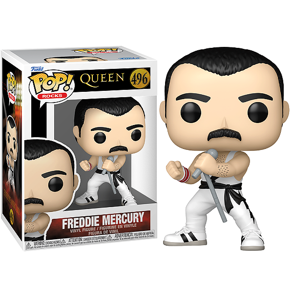 Funko Pop! Rocks Queen Freddie Mercury 496