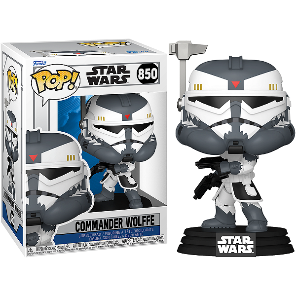 Funko Pop! Television Star Wars Commander Wolffe 850