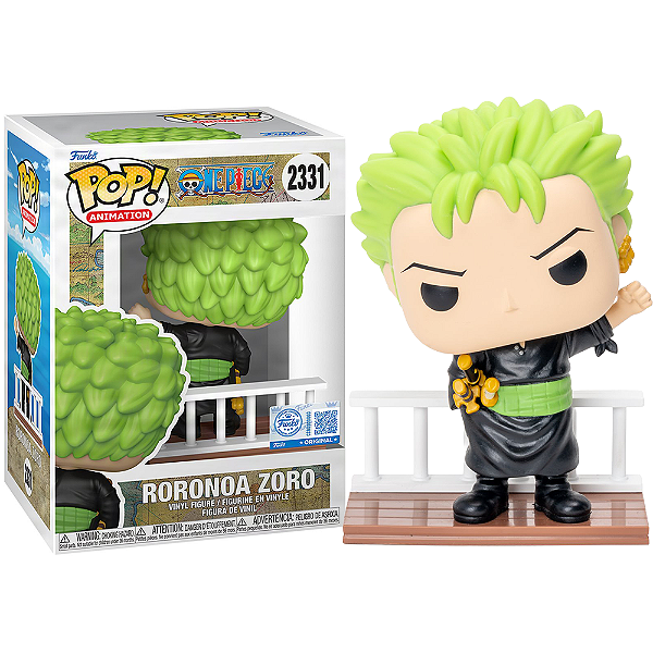 Funko Pop! Animation One Piece Roronoa Zoro 2331 Exclusivo