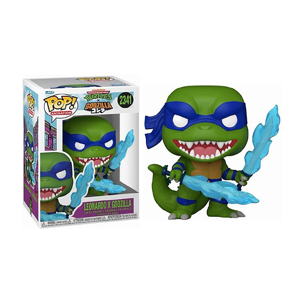 Funko Pop! Animation As Tartarugas Ninjas Leonardo x Godzilla 2341