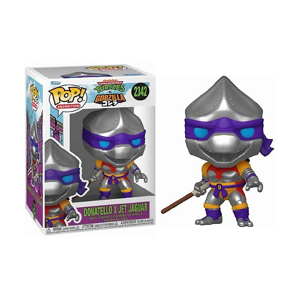 Funko Pop! Animation As Tartarugas Ninjas Donatello x Jet Jaguar 2342