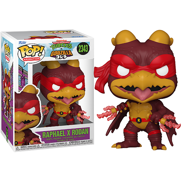Funko Pop! Animation As Tartarugas Ninjas Raphael x Rodan 2343