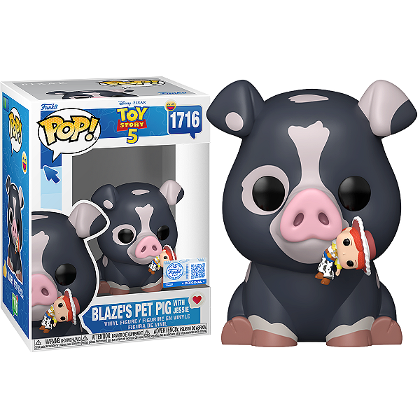 Funko Pop! Disney Toy Story 5 Blaze's Pet Pig With Jessie 1716