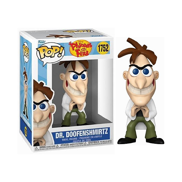 Funko Pop! Disney Phineas E Ferb Dr. Doofenshmirtz 1752