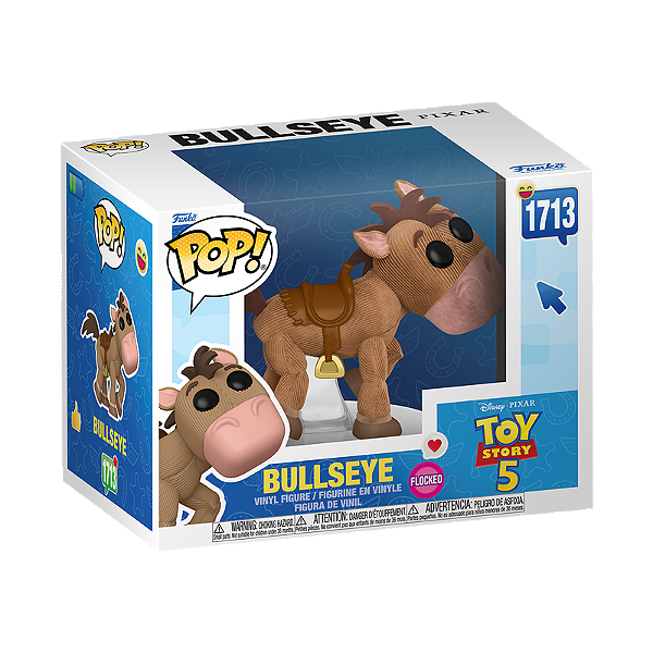 Funko Pop! Disney Toy Story 5 Bullseye 1713 Exclusivo Flocked