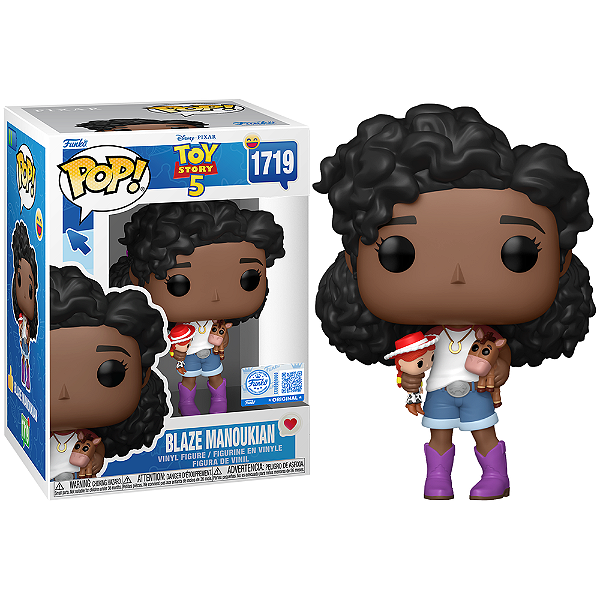 Funko Pop! Disney Toy Story 5 Blaze Manoukian 1719 Exclusivo