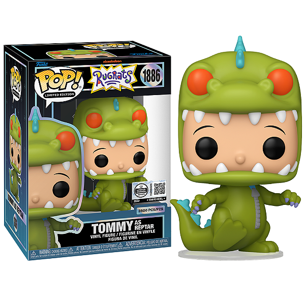 Funko Pop! Animation Rugrats Tommy As Reptar 1886 Exclusivo 3500 Pcs