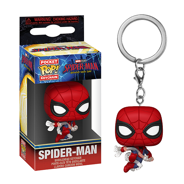 Funko Pop! Keychain Chaveiro Marvel Homem Aranha Spider-Man