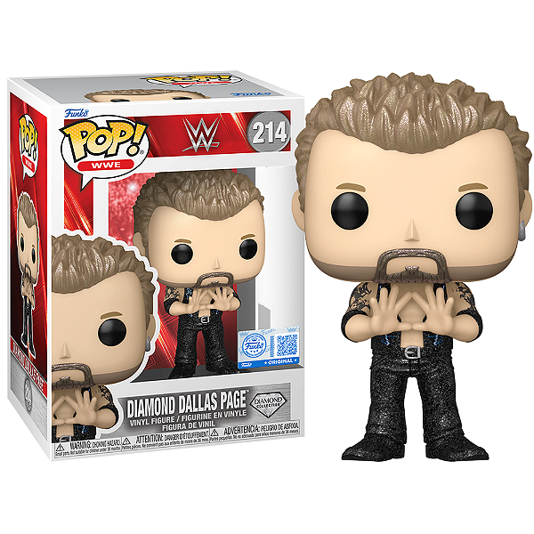 Funko Pop! WWE Diamond Dallas Page 214 Exclusivo Diamond
