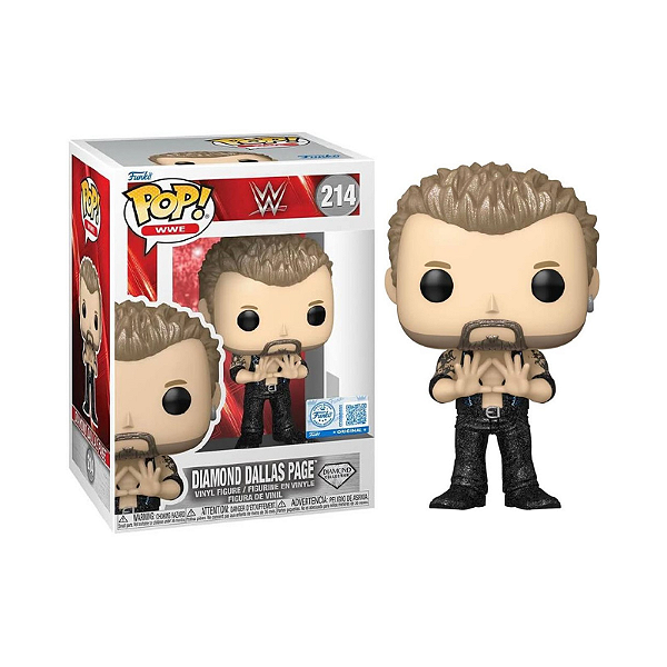Funko Pop! WWE Diamond Dallas Page 214 Exclusivo Diamond