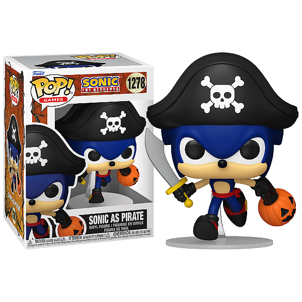 Funko Pop! Games Sonic The Hedgehog Sonic As Pirate 1278