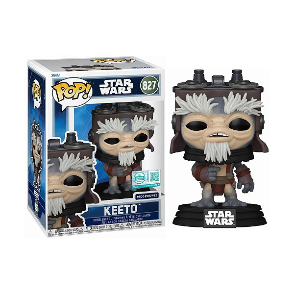 Funko Pop! Star Wars Keeto 827 Exclusivo 9500 Pcs