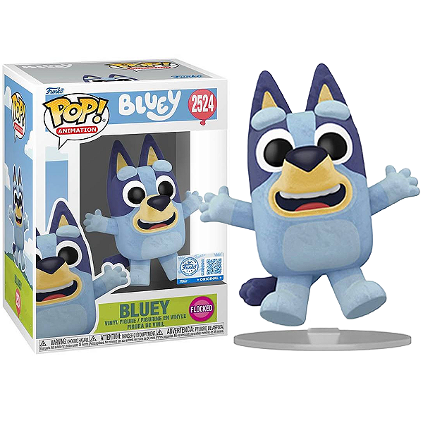 Funko Pop! Animation Bluey 2524 Exclusivo Flocked