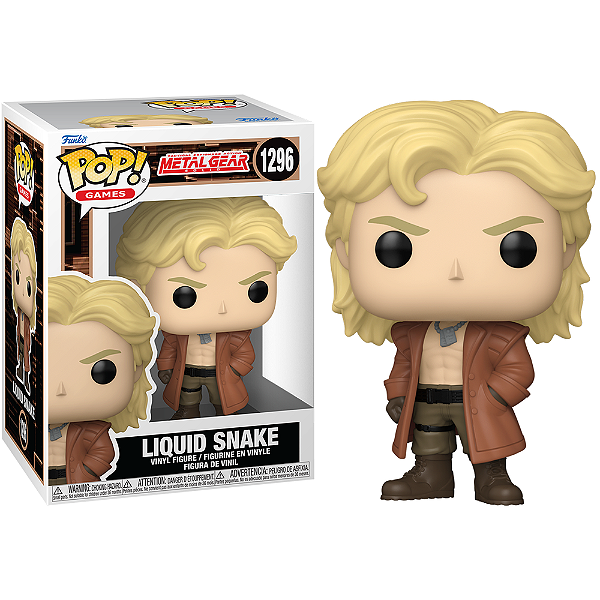 Funko Pop! Games Metal Gear Liquid Snake 1296