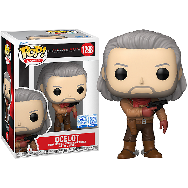 Funko Pop! Games Metal Gear Solid Ocelot 1298 Exclusivo