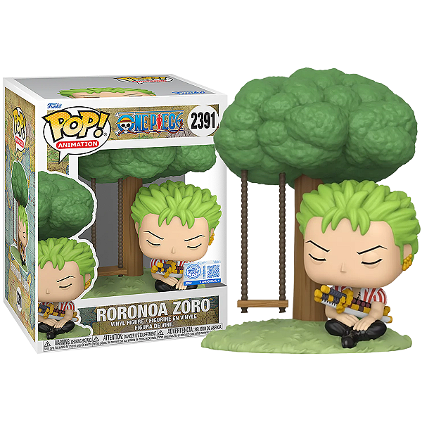 Funko Pop! Animation One Piece Roronoa Zoro 2391 Exclusivo