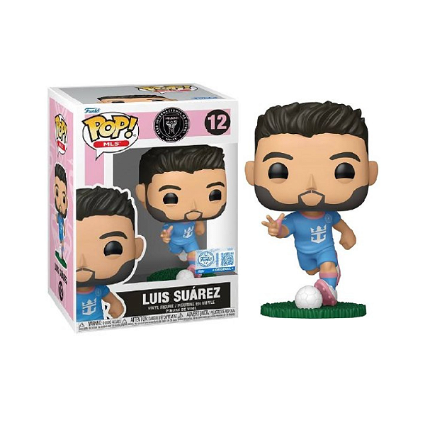 Funko Pop! Football / Futebol Luis Suárez 12 Exclusivo