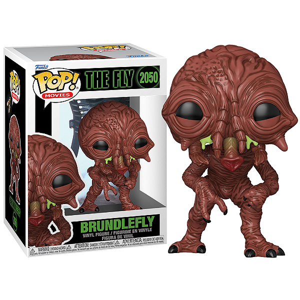 Funko Pop! Filme Terror The Fly / A Mosca Brundlefly 2050