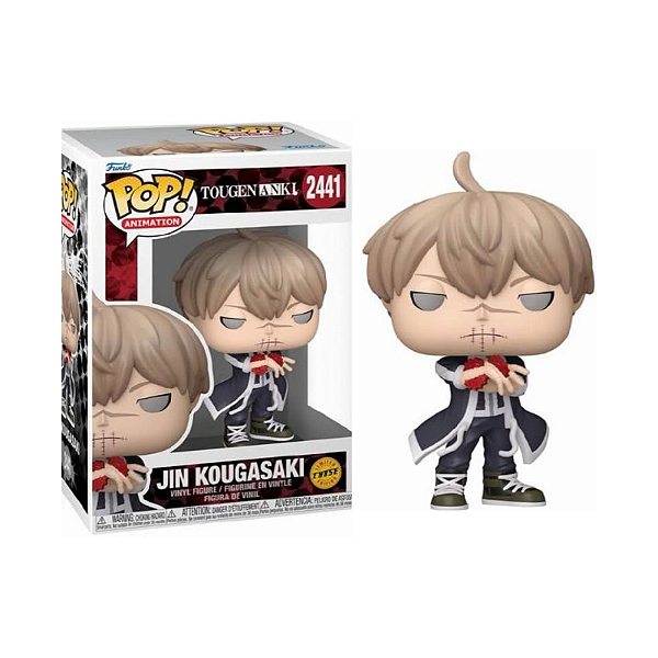 Funko Pop! Animation Tougen Anki Jin Kougasaki 2441 Exclusivo Chase