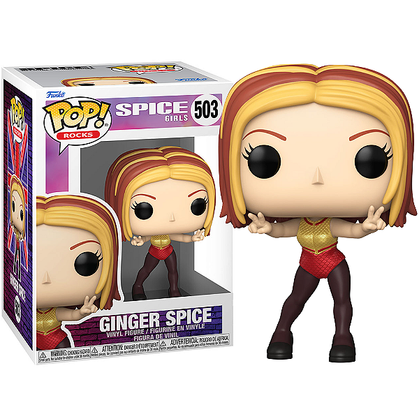 Funko Pop! Rocks Spice Gilrs Ginger Spice 503